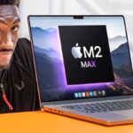 Marques Brownlee Instagram - This M2 Max Macbook Pro benchmarked higher than M1 MAx (CPU) and only 10% slower than M1 Ultra (GPU) ... if you're familiar with how great those chips were, you'll understand how bonkers of a statement that is. What a sick machine. I feel like Spongebob in the next slide 😅