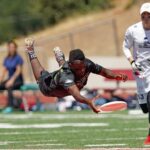 Marques Brownlee Instagram - “Versatile and clutch” Throwback to Marques Brownlee’s championship game layout from 2019. 📸 Darren Yamashita, Adam Zagoria, Mike Gross #tbt #ultimatefrisbee