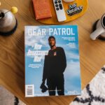Marques Brownlee Instagram - First human on the cover of Gear Patrol Magazine 🤓 Issue 19 Winter Preview Cover photographer: @nickkova First photo: @matthewstaceystudio Second photo: @erinoliviadickman