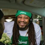 Marshawn Lynch Instagram - When @beastmode is working the window, make sure you don’t fumble the bag. Watch us team up with Marshawn Lynch to surprise a few fans and talk financial progress. What does financial progress mean to you? ⬇️