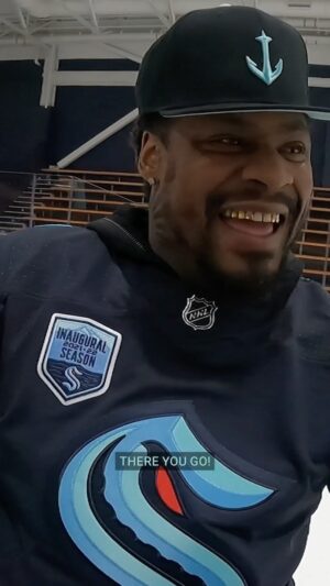 Marshawn Lynch Instagram - New #SeaKraken investor, Marshawn Lynch, goes Beast Mode on the Zamboni! 😂