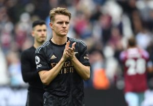 Martin Ødegaard Instagram - A frustrating one today, but we’ll keep fighting and pushing. All together.
Thank you for the support again today 🙏🏼