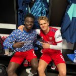 Martin Ødegaard Instagram - Big win, another 3 points✅👏🏼 @bukayosaka87 💫🤝
