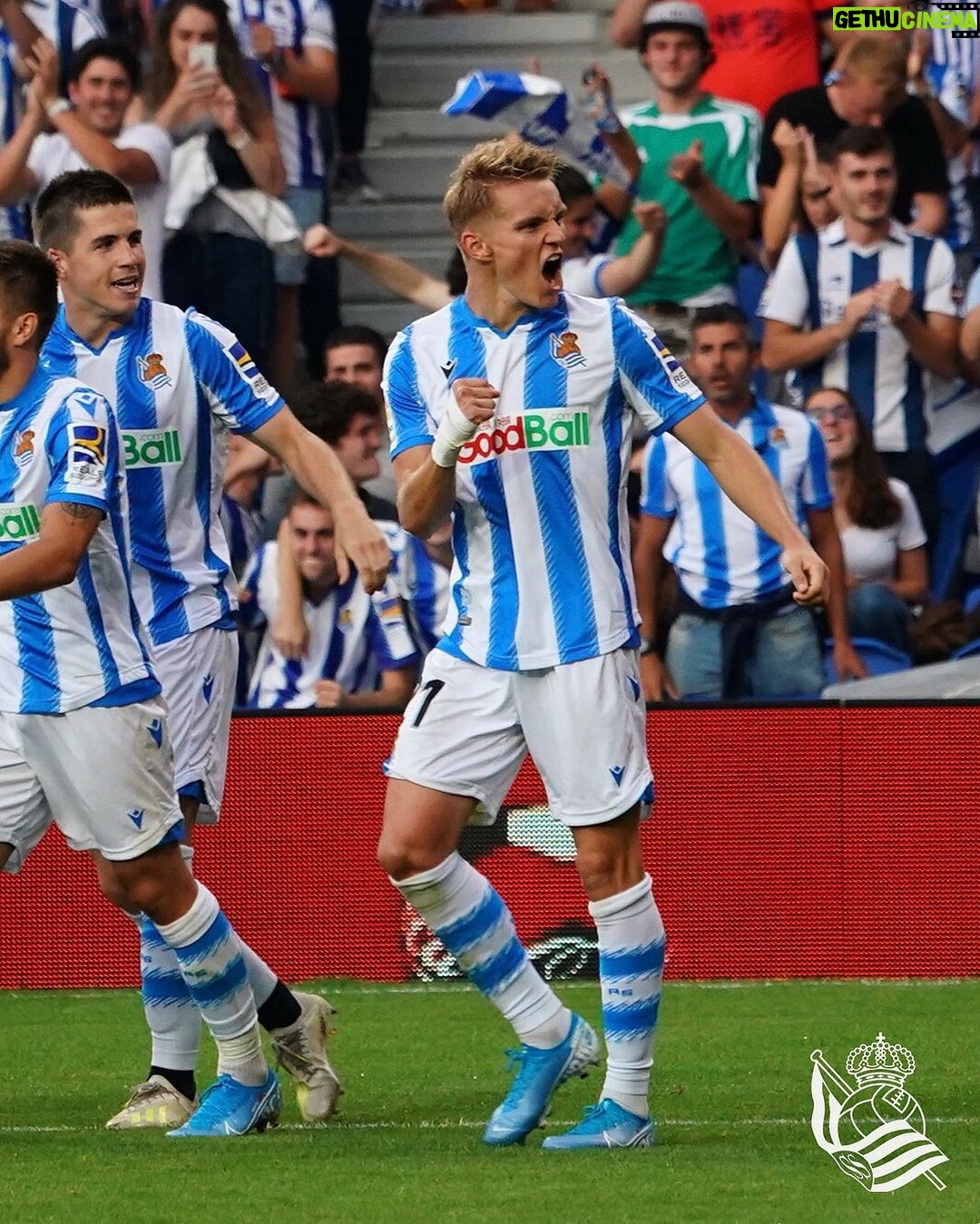 Martin 脴degaard Instagram - Vaamooooooosssss Gracias afici贸n!! 馃挋馃挋鈿笍鈿笍