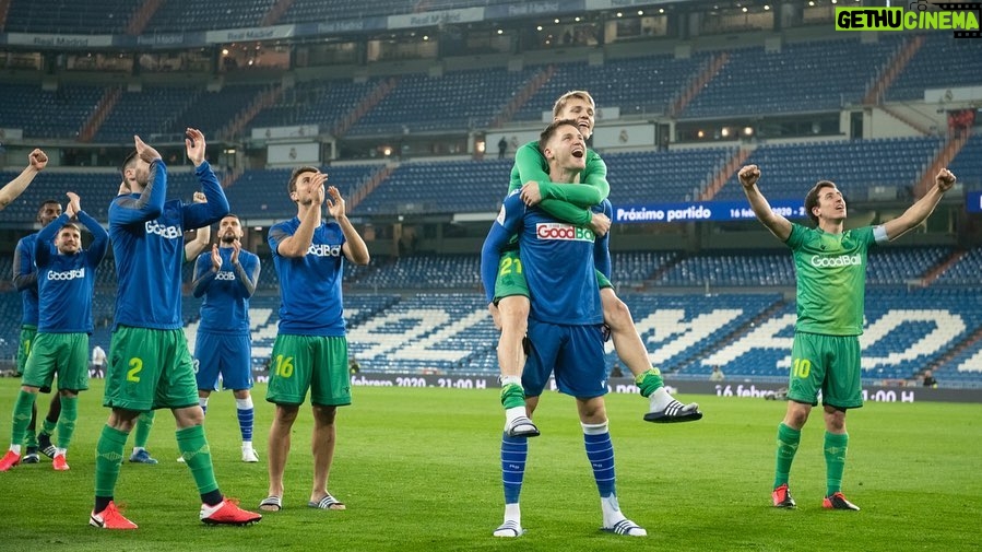 Martin Ødegaard Instagram - Noche especial! Que grande es este equipo! Gracias por el cariño🙏🏼🙏🏼