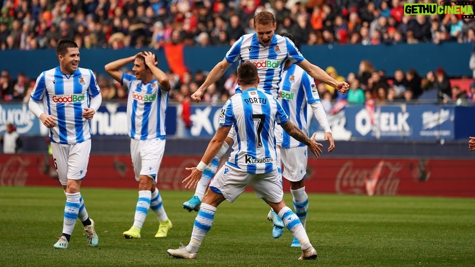Martin Ødegaard Instagram - Equipazo! 💙⚪️ @realsociedad