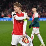 Martin Ødegaard Instagram - CL nights at the Emirates💫❤️ Well done the boys!