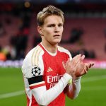 Martin Ødegaard Instagram - CL nights at the Emirates💫❤️ Well done the boys!