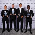 Martin Ødegaard Instagram – Really proud to be named in @the_pfa team of the year. 
With the boysss🙏🏼🙌🏼❤️
