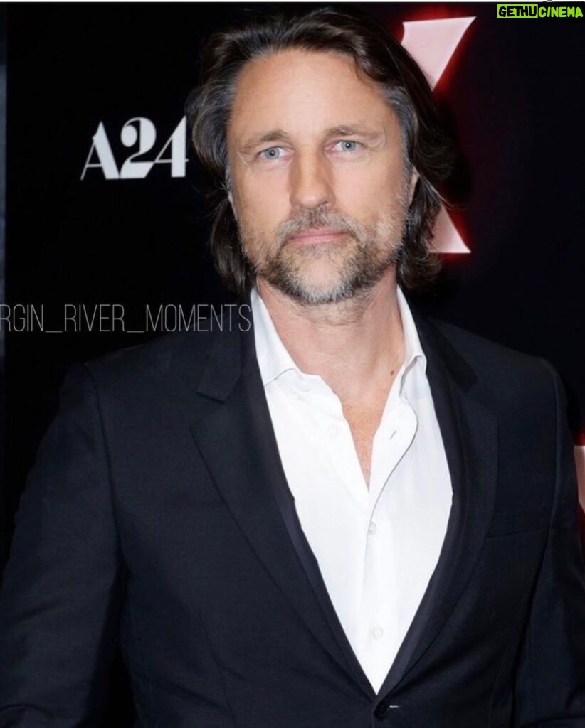 Martin Henderson Instagram - Had a blast at the LA premiere of “X” last night with friends and colleagues. If you’re in the US I’ll show you a good time this weekend…come see @xmovie in cinemas. It’ll make you laugh and scream and maybe even cry. It’s a riot!! TCL Chinese Theatres