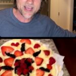 Martin Henderson Instagram - The final reveal of Alex’s first ever Pavlova surpasses all expectation!!!