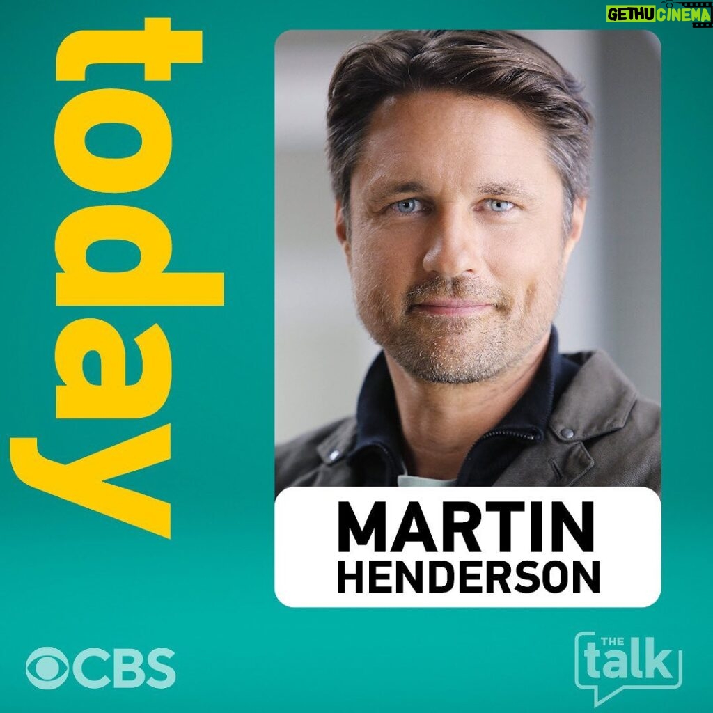 Martin Henderson Instagram - For all of you Virgin River fans in the US who’ve binged Season 3 already and wanna watch me be really nervous in a live interview talking about the show tune in to the Today show on CBS at 2pm E, 1pm central and 2pm PT TODAY