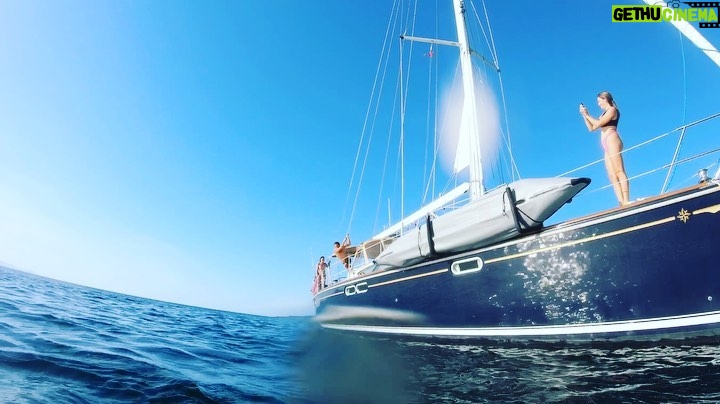 Martin Henderson Instagram - Monkey business on the sea. Happy Humpday beautiful people. #sailinglife #seaofcortez Isla Coronado