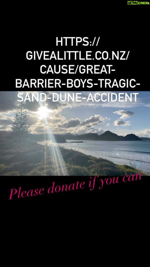Martin Henderson Instagram - Donation link in my bio. I don’t often ask people for donations, but our small island community where we live in New Zealand has been devastated by a horrific accident involving two young boys recently. Two wonderful boys we knew personally. Sadly the funeral for one was held yesterday and we are all still in mourning and shock whilst still holding out hope for the recovery of the other. He is now sitting up in hospital and we pray he will be his old beautiful self again soon. There are no words I can say to adequately express the pain and immense loss the families are going through but any little thing anyone can give will help them in this dark and scary time. Link in bio. We will all miss you Levi 💔 we are praying for you Riley 🙏🏻 https://givealittle.co.nz/cause/great-barrier-boys-tragic-sand-dune-accident Great Barrier Island