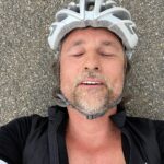 Martin Henderson Instagram – Back on the bike with my bud @maliburealestate in the Bu – pretty sure climbing mountains used to be a lot easier. Funny how many cars passing by thought we might’ve crashed but in reality we were just exhausted #teamdadbod #roadbike #santamonicamountains #getoutside Malibu, California