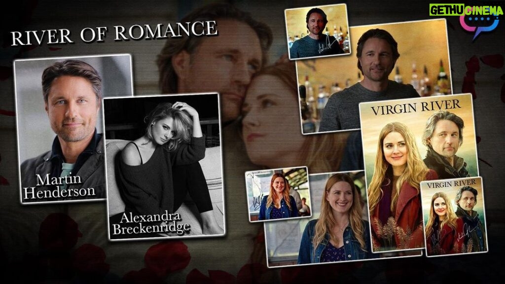 Martin Henderson Instagram - Hey guys, in the spirit of Valentine’s Day @alexandrabreck and I are doing another LIVE autograph signing! Check out streamily.com/MartinHenderson or go to the link in my bio to grab your prints, and I’ll sign them and send them right to you! See you on ♥Day! #Virgin River #jacksheridan #Streamily #Autographs #wedeliverjoy Auckland, New Zealand