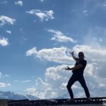 Martin Henderson Instagram - Can’t believe there’s still so much snow up here at this time of year! Love being back in the Sierras…majestic mountains rising up out of the desert like an Alpine oasis providing a pure wilderness playground. #ilovecali #roadtrip #vanlife Mammoth, CA