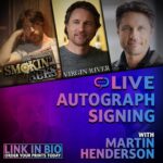 Martin Henderson Instagram – The lovable @martinhendersonofficial is on Streamily LIVE 10/22 at 11am PST! Whether you know him as Jack Sheridan in #virginriver or Nathan Riggs in #greysanatomy or Hollis Elmore in #smokinaces you won’t want to miss this signing! Follow the link in bio to order your prints and join the #livestream on Instagram!