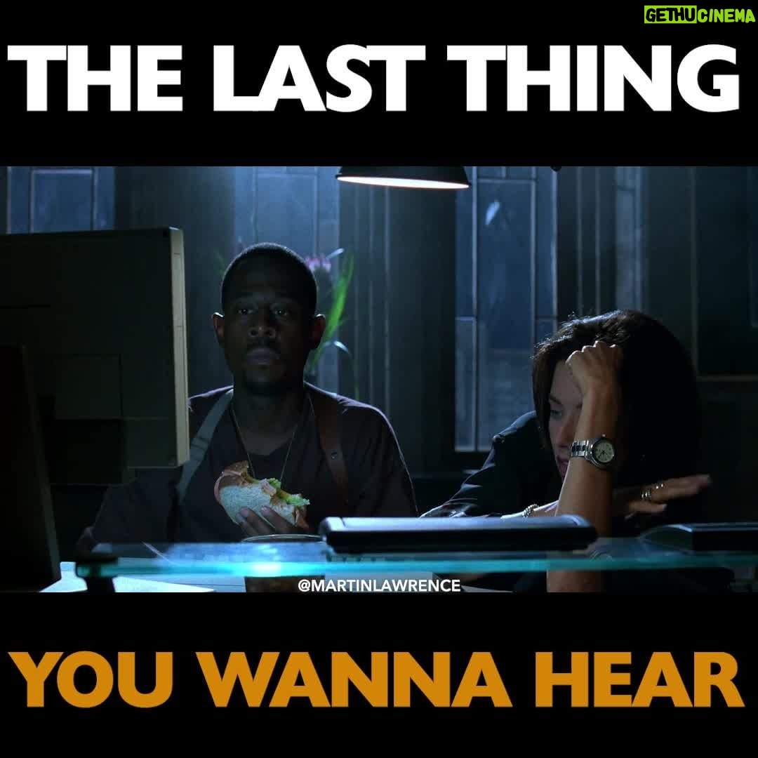 Martin Lawrence Instagram - Last thing I wanna hear! 🤣🥪 #badboys #tbt Los Angeles, California