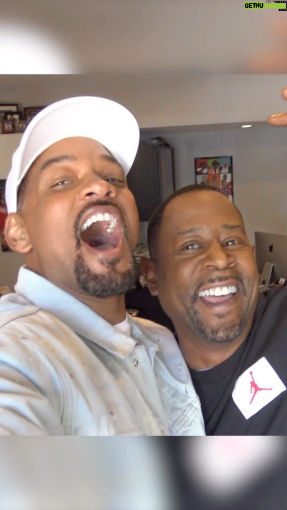 Martin Lawrence Instagram - IT’S ABOUT THAT TIME! @willsmith Los Angeles, California
