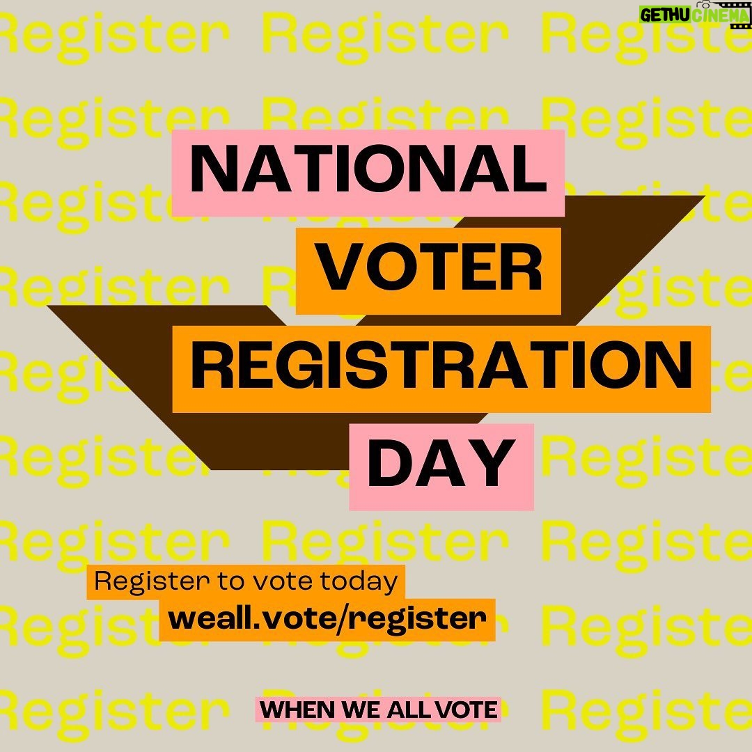 Martin Lawrence Instagram - Listen up y’all! Our vote is our voice — so let’s show up, vote, and make sure they hear us. Join me and @whenweallvote for National Voter Registration by checking your voter registration status and texting 3 friends to do the same. Head to weall.vote/register to get it done. Much love! Los Angeles, California