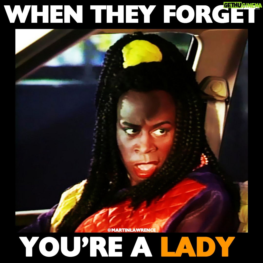 Martin Lawrence Instagram - Oh my gooodness! #teammartymar #cuzimalady