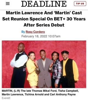 Martin Lawrence Instagram - History! #teammartymar #martin #reunion