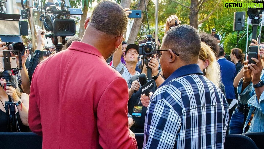 Martin Lawrence Instagram - 4 years ago today, history was made. #badboysforlife #badboys @willsmith 🎥📸 @imandrewjackson Los Angeles, California