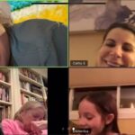 Martin Scorsese Instagram - Family Zoom call... #stayhomesavelives