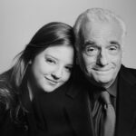 Martin Scorsese Instagram - Beautiful portrait of @francesca.scorsese and I by @brigittelacombe Manhattan, New York
