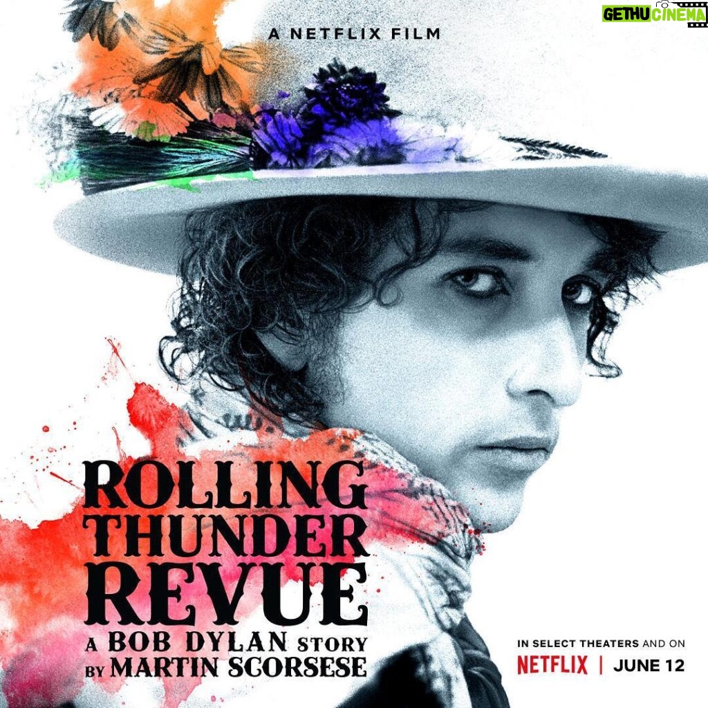 Martin Scorsese Instagram - “Part documentary, part concert film, part fever dream. Rolling Thunder Revue: A Bob Dylan Story by Martin Scorsese launches worldwide June 12th on Netflix.” I hope you all enjoy!