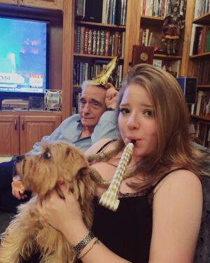 Martin Scorsese Instagram - Happy New Year from my family to yours!🥂