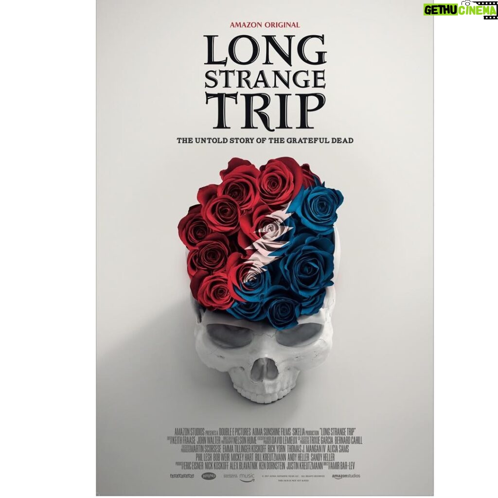 Martin Scorsese Instagram - I'm proud to have ex. produced Amir Bar-Lev's brilliantly crafted new @GratefulDead documentary, @LongStrangeDoc. After a 14 year journey you can stream it now on Prime Video: http://amzn.to/2rN2eFr. Congratulations to the amazing filmmaking team that captured the spirit of one of the most revolutionary, innovative, and groundbreaking American artists in the 20th Century.