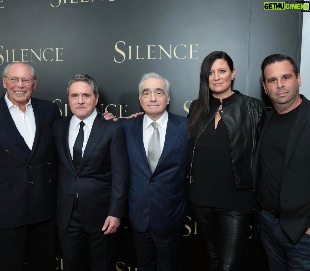 Martin Scorsese Instagram - Thanks to everyone for making the #SilenceMovie Los Angeles premiere a great event. The film is playing in select theaters now and nationwide Jan 13. To get tickets you can visit: http://bit.ly/SilenceMovieTix