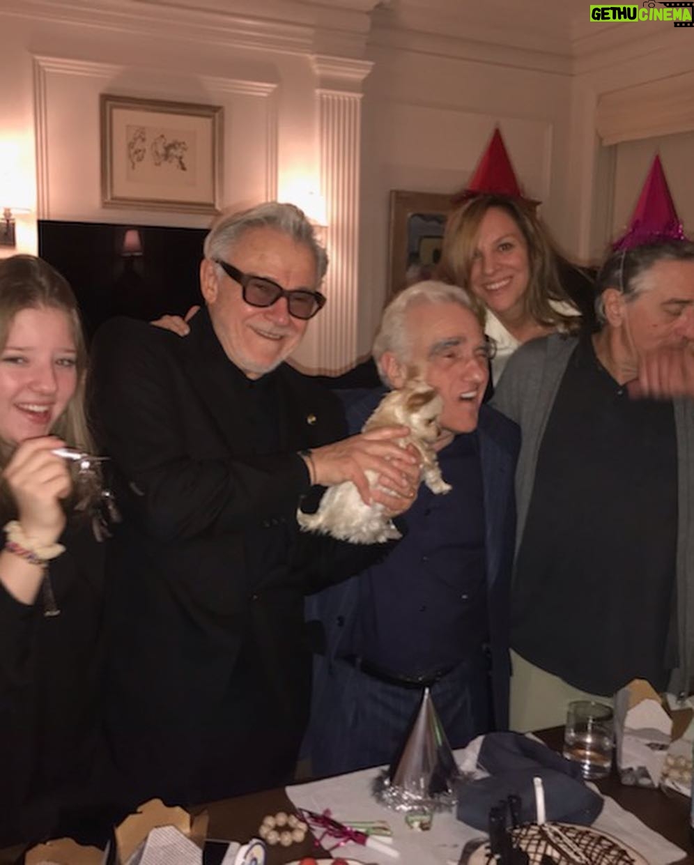 Martin Scorsese Instagram - Very thankful for my family and friends and everyone who supports me- I had a wonderful week, Happy (late) Thanksgiving! New York, New York