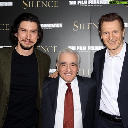 Martin Scorsese Instagram - Great night last evening at the Film Foundation NYC screening of #SilenceMovie.