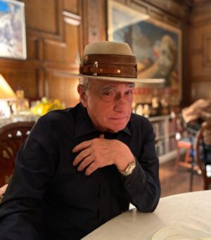 Martin Scorsese Instagram - Thank you for all of the birthday wishes! And thank you @lilygladstone for the most special gift. 🎩
