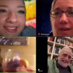 Martin Scorsese Instagram - Family Zoom call... #stayhomesavelives