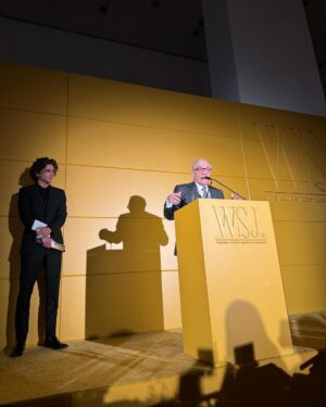 Martin Scorsese Instagram - Thank you to @wsjmag and my fellow innovators for a wonderful evening, especially @tchalamet for presenting me with the award for Innovation in Film #wsjinnovators (📸 @bfa )