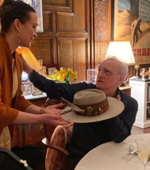 Martin Scorsese Instagram - Thank you for all of the birthday wishes! And thank you @lilygladstone for the most special gift. 🎩