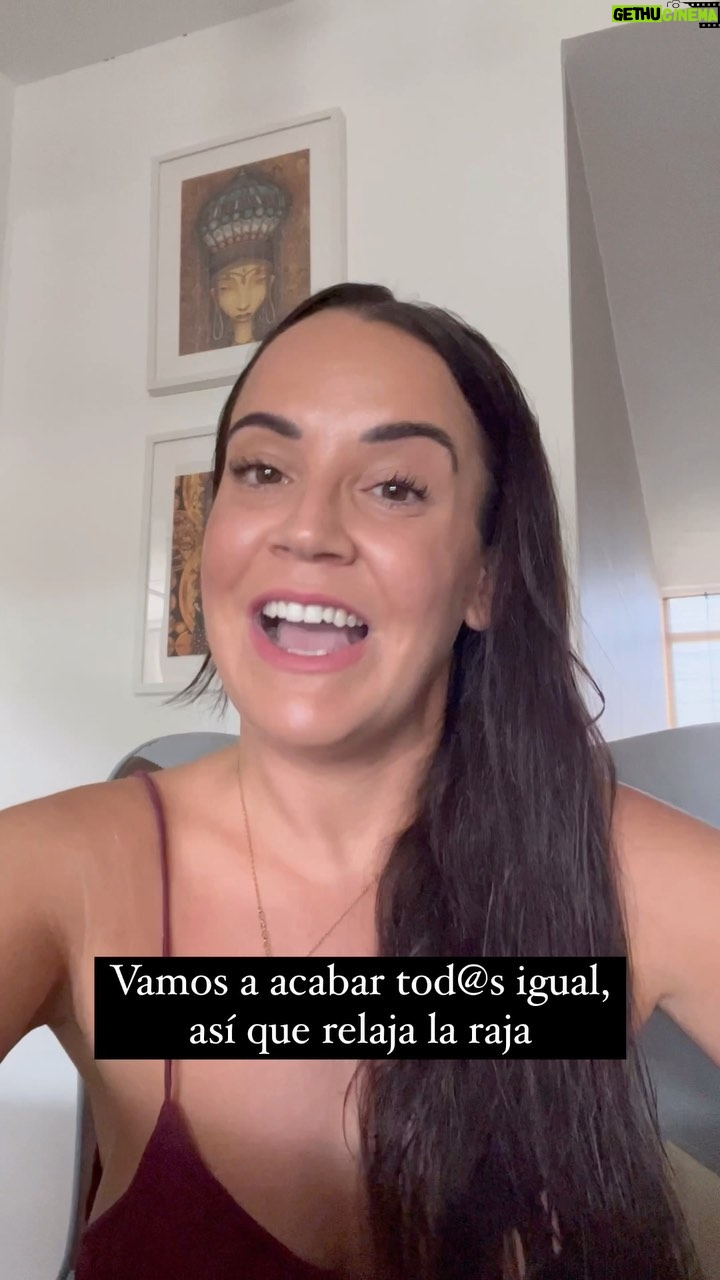 Martita de Graná Instagram - Relaja la raja, paz