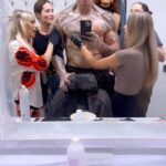 Martyn Ford Instagram - And this is pretty much how we finished filming every day 😂😂😂 party bus will be missed 😂😂😂 my little gang @sophiegormannn @hannahmarees @zara_long @bridie_ellen @taylor.scot #mortalkombat #cleanup #partybus