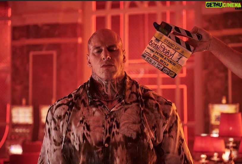 Martyn Ford Instagram - I mean, Sponge had some pretty awful shirts β¦ but which one did you like the least πππΊπΌπΊπΌ β¦. #themachine #sponge #film
