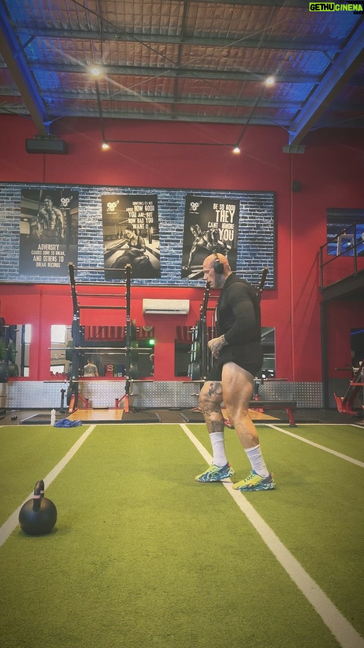 Martyn Ford Instagram - Working harder EVERY DAMN DAY … to be the very best version of myself I can be !!!! Fuelled by the very best @animalpak #animal #fitness #funtion #movement
