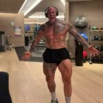 Martyn Ford Instagram - 2:30 am …. Workout DONE … now off to work … let’s get this ❤️🤛🇦🇺 #happy #enjoy #life