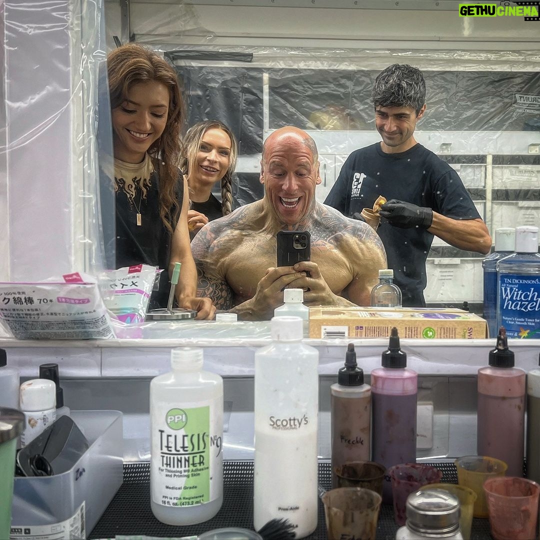 Martyn Ford Instagram - It’s that time once more ….. let’s make some movie magic ❤️ …. #mk2 #shaokahn Warner Bros. Movie World - Gold Coast, Australia