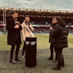 Martyn Ford Instagram - What a blast that was …. HUGE congratulations to Scotland and the boys on a great game and tremendous win. Had a blast with @jimhamilton4 and the lads …. On to the next #rugby Edinburgh Scotland