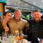 Martyn Ford Instagram - Life is about memories, making them, cherishing them …. Remember the real purpose and value of life 👊❤️🌍 #friends #happiness #memories … with @rozzymikes @mikebisping during the making of Red Sonja …. #friends #fun #film