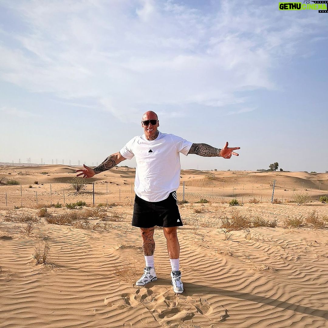 Martyn Ford Instagram - When you can survive in the desert alone, anything is possible. #mindset
