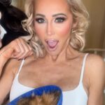 Mary Fitzgerald Instagram - Channeling my Inner Marilyn Monroe 💄💋 I see a future MM Glam Inspo in our Future @annettamcbain #happybirthdaymrpresident #marilynmonroe #marilynmonroe glam #50sglamour #makeup #glam #redcarpet #pca #marybonnet #sellingsunset #netflix